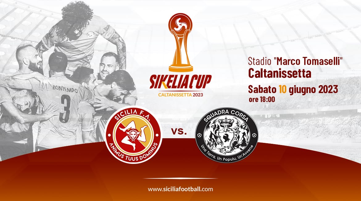 È Sikelia Cup il nome del trofeo tra le Nazionali di Sicilia e Corsica: lanciato il logo ufficiale