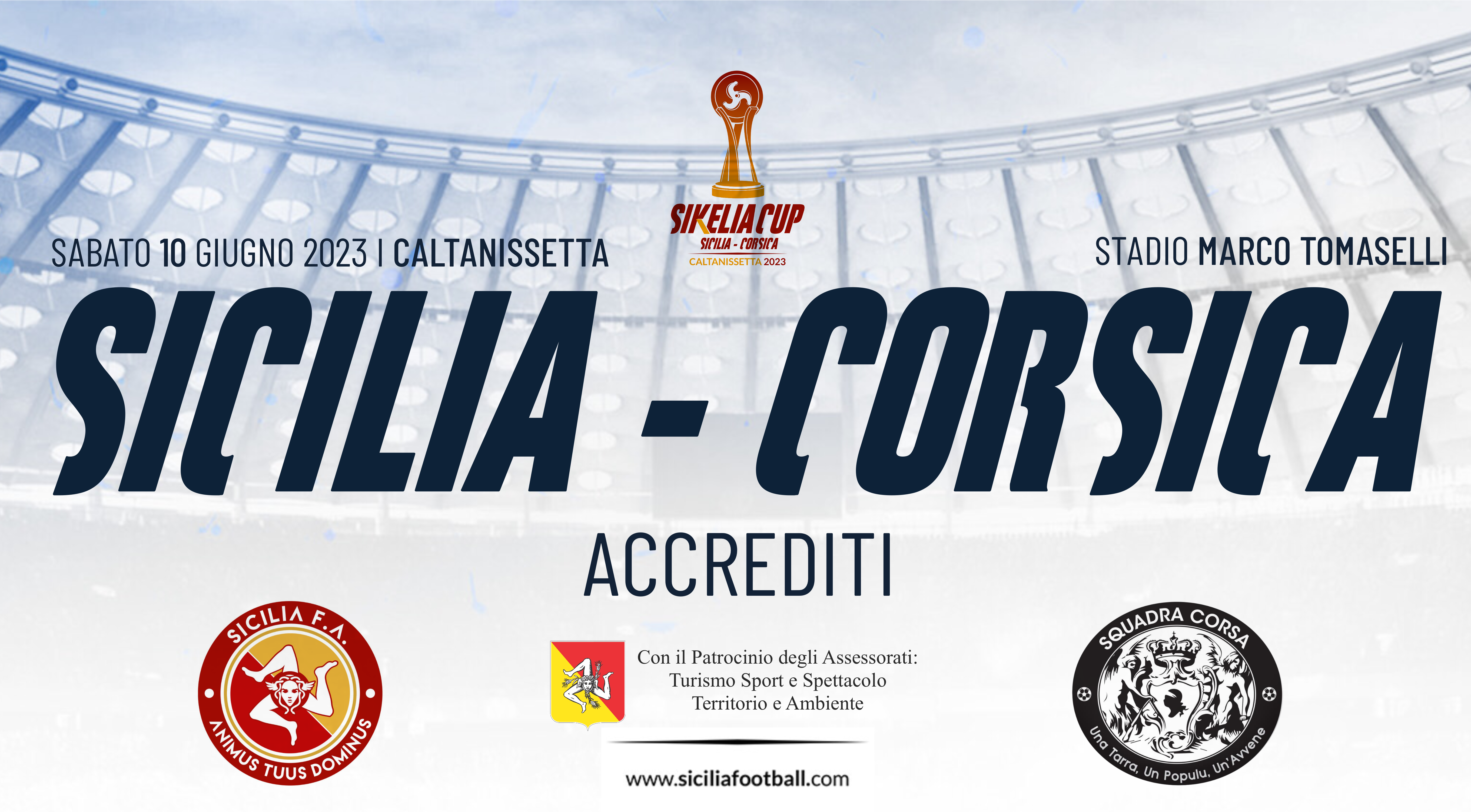 Regolamento Accrediti per la Sikelia Cup, trofeo Sicilia-Corsica
